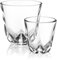 WACACO Stellar - Juego de 2 tazas de café de 60 ml y 1 de 200 ml, vidrio de soda-lima, diseño de ocho caras, taza de café para espresso, latte, capuchino, moca