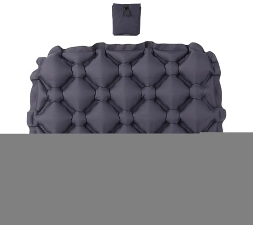 Coussin d'air portable - Support de fesses gonflable imperméable avec sac de rangement, siège de confort léger | Idéal pour le camping, le bureau, la voiture, le vol, les sièges intérieurs ou les