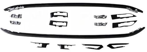Takräcken För Land För Rover För Range För För Evoque 2020-2025 Bagagehållare Bärstänger Top Bar Rälslådor Aluminiumlegering Takräcke(Black)