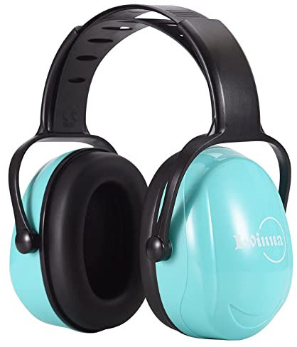 Iwinna Casque Anti Bruit Bebe, Protection Auditive pour Enfants Jusqu'à 16 Ans, Casque Réglable Confortable Prévient les Troubles Auditifs