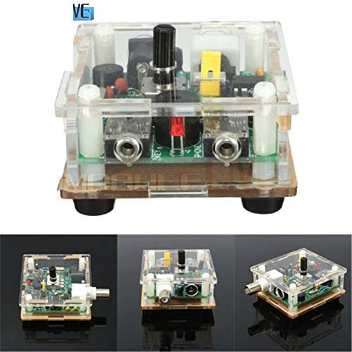 1Pcs S-Pixie CW QRP Shortwave Ham Amateur Radio Transceiver 7.023MHz DIY Kits with Case DIY kit