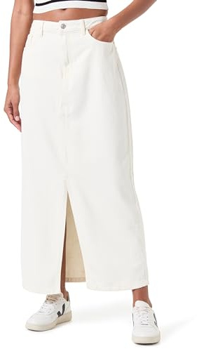 PIECES dam pckenise Mw denim ankle kjol Bc jeanskjol, Molndansare, S