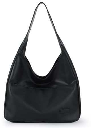 Jywmsc Bolso Hobo para Mujer, Bolso de Mano de Cuero Vegano, Bolsos de Hombro, Bolsos de Mano Elegantes, Casuales, Modernos, de Gran Capacidad