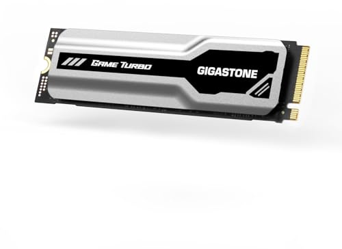 GIGASTONE M.2 SSD 500 GB PCIe 3.0 NVMe SSD 3.000 MB/s Gioco interno Disco rigido a stato solido Turbo Velocit? Dissipatore di calore Dissipazione del calore PC Laptop Storage per giocatori Creatori di
