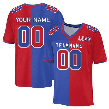Trikot Personalisiert Trikots Trikots Custom Shirt Custom Rugby Jersey American Football Kostüm Custom Trikot Herren Football Trikot American Football Trikot Trikot Football