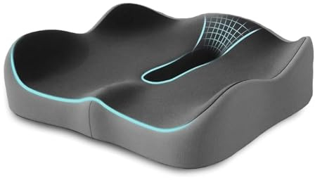 Cuscino ortopedico cavo a forma di W, design a doppia cavità, in memory foam