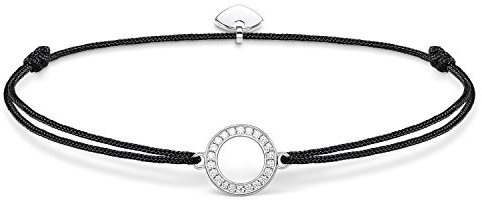 Thomas Sabo Damen Armband Little Secret Kreis Zirkonia 925 Sterling Silber LS010-401-11-L20v