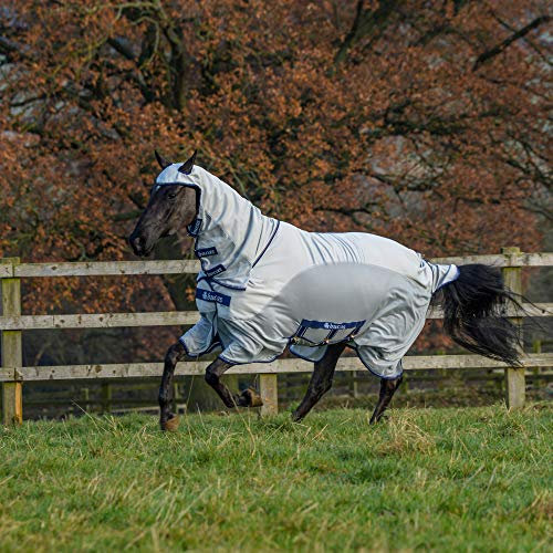 Bucas Manta para eccema Sweet-itch X light 160 Plata