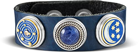 NOOSA-Amsterdam ORIGINAL Armband CLASSIC REGULAR dark navy - ohne Chunks Größe S