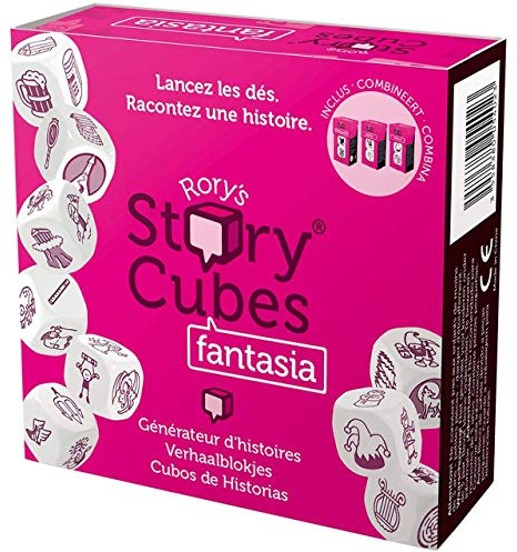 Asmodee Story Cubes: Fantasia - Tutte Le Versioni Disponibili, Multilingua (ASMRSC28ML1), a Partire da 8 Anni.