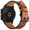 Aimtel Armband Kompatibel mit Huawei Watch GT2e/GT2/GT3 Pro 46mm/Classic/Sport Active 22mm Lederarmband Ersatzarmband für Huawei Watch 3/3 Pro/4/4Pro 22 Millimeter Braun