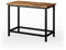 Vicco Sitzbank Fyrk, Kosmetiktisch-Hocker, Eiche rustikal/Schwarz, 60 cm für Schminktisch