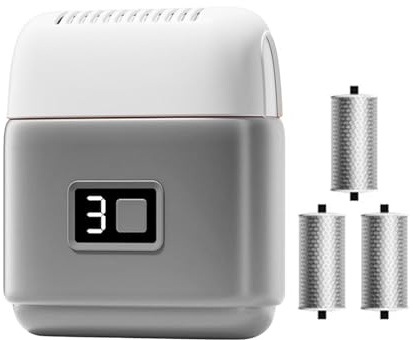 eléctrica de pies recargable, removedor eléctrico de callos para pies, dispositivo de reparación y molienda de pies con cabezales, amoladora de pies eléctrica, limpiador de pies eléctrico,