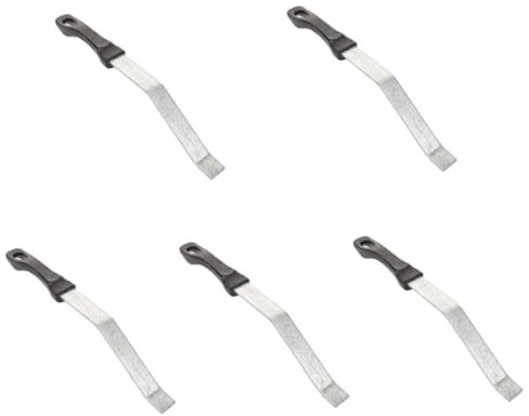 BESPORTBLE 5 Pièces Pied De pour Barbecue Grille Grill Hibachi Plateau Étagère Bol Mise en Conserve Brochette Gadget Fosse Guimauve Refroidissement Cuisson Poêle à Frire Plastique Black