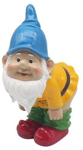 Lesser & Pavey Naughty Gnomes 9 Gnomes Behaving Badly Figurines Statues For Home Decor | Ideal Ornaments Friendship Gifts For Women & Men | Lovely Table Centerpiece & Living Room Accessories