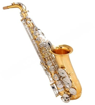 Professionell Saxofon Professionell Scenframträdande Altsaxofon Med EB Ton Nickelnyckel Mässingskropp För Vuxna