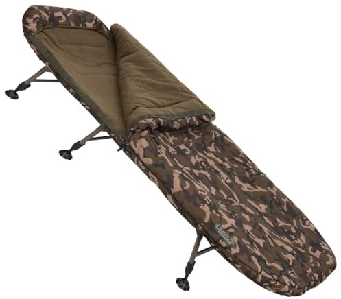 Fox Camolite Compact Sleep System 214 x 86 cm – Tumbona para carpas, cama de campo, tumbona de camping