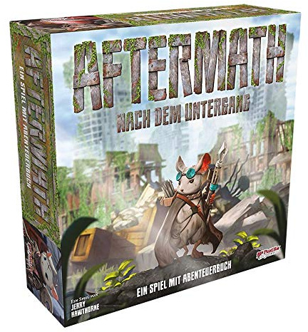 ZMan, Aftermath, Expertenspiel, Erzählspiel, 2-4 Spieler, Ab 14+ Jahren, 60+ Minuten, Deutsch