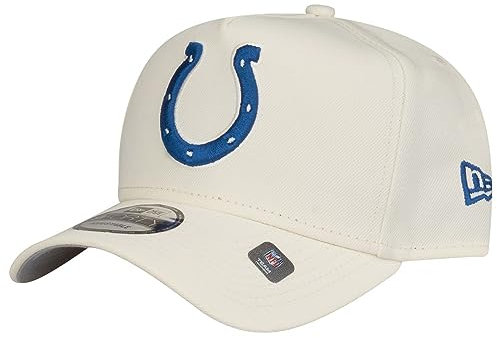 New Era 9Forty A-Frame Cap - Indianapolis Colts Chrome White