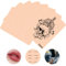Piel Sintetica Tatuaje 3mm, 8pcs Piel de Práctica de Tatuaje, Piel Sintetica Tatuaje Sin Motivos, Doble Cara, Silicona, Tatuaje Suave Piel Tattoo para Tatuadores Principiantes y Experimentados