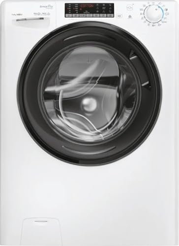 Candy Smart Pro Inverter für Waschtrockner Slim 7 + 4 kg, freistehend, 1400 Umdrehungen, Klasse A, Schnellprogramme, App hOn, Dampfprogramm, HxBxT 89 x 60 x 45, Weiß - COW 4644TWM61-S