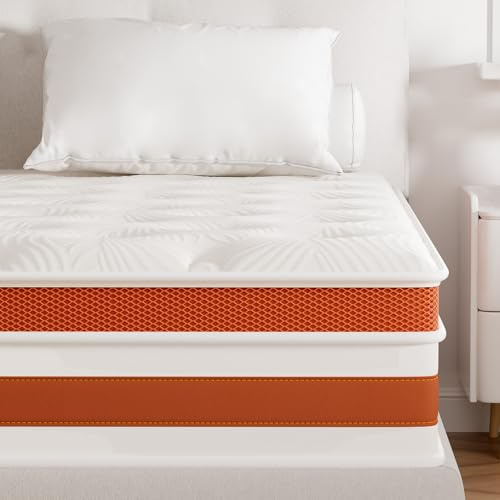 Good Nite King Size Pocket Spring Mattress, 7-Zone Orthopaedic Support, Medium Firm Feel, 11 Inch Deep with Breathable Mesh Sides, Reinforced Edge Support, 150x200cm