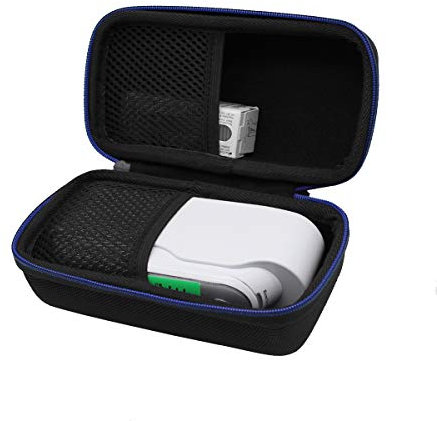 GUBEE Hart Reise Tasche Case Aufbewahrungstasche für Braun ThermoScan 7 Infrarot Ohrthermometer IRT6520 IRT6520B IRT6020 IRT3030
