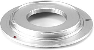 C-Mount-NEX objektivadapter C-Mount objektiv kompatibel med Sony E-Mount NEX-kamera silver