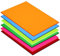 QUARKZMAN 6 Pz Lastre in Pmma Acrilico Trasparente Colorato 7 x 5 Pollici 6 Colori Lastre in Acrilico per Progetti Fai da Te, Arte, Creazioni, Taglio e Incisione Laser