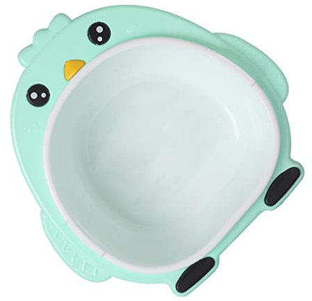 HAPINARY Lavabo Plástico Compacto Diseño De Dibujos Animados Para Baño Infantil Lavamanos Seguro Para Recién Nacidos