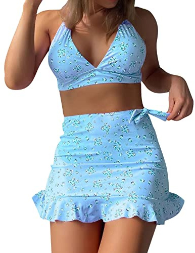 Maillot De Bain Transbronzant Femme Ensembles Maillots Deux Pièces Shorty Grande Taille Bikini Bikinis 2 3 Sexy Ensemble Ete 1 Pièce Forte Poitrine String Bustier pour Noir Gainant Ventre Plat