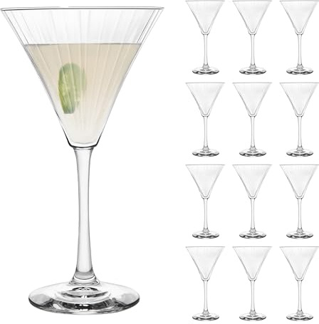 LIBBEY 70113 Bicchiere da martini LINEAR, 281 ml, set da 12