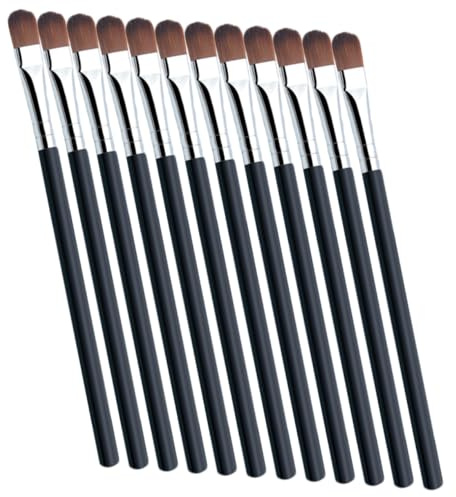 Veemoon Pincel de Maquillaje para Sombra de Ojos y Cejas 25 Piezas Tamaño Compacto Portátil Herramienta para Mujer Uso Diario y Profesional Diseño de Mango Ergonómico