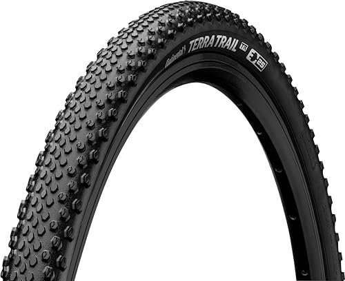 Continental Unisex-Adult Terra Trail Bicycle Tire, Schwarz, 28, 700 x 45C, 28 x 1.70