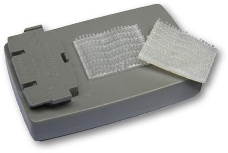 Adesivo Compatibile con Telepass Nuovo Modello Slim Adesivi Auto Attacco a Strappo Alternativa a Clip. con salvietta detergente per la Pulizia del Vetro. Fissaggio Rimovibile 20 x 25 mm. (3)