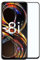 OcioDual 5x Protector de Pantalla Cristal Templado con Marco Negro para Realme 8i/Narzo 50 4G, Vidrio Premium con Borde 9D y Dureza 9H, Antigolpes, Anticaídas, Antiarañazos