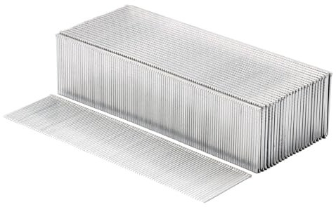 Draper 13152 Brad Nails, 18G/25mm, Pack of 5000-13152 - Galvanised Steel, Heavy Duty, Straight, Silver