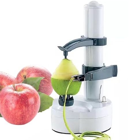 Pelador de verduras eléctrico,Pelador automático de patatas,Máquina peladora de patatas multiusos Máquina peladora de frutas | de frutas y verduras resistente, pelador eléctrico de para