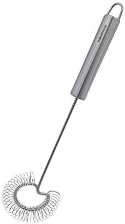 Frusta a spirale in acciaio inox, frusta a molla, frullatore per uova, frullatore per latte e uova, utensili da cucina per miscelare, sbattere, sbattere, magica mano salsa mescolatore