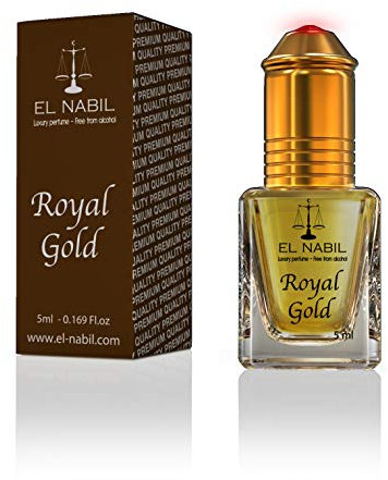 Royal Gold 5ml Parfum Duft - El Nabil Misk Musk Moschus Parfümöl für HERREN & DAMEN - Oil Attar Scent