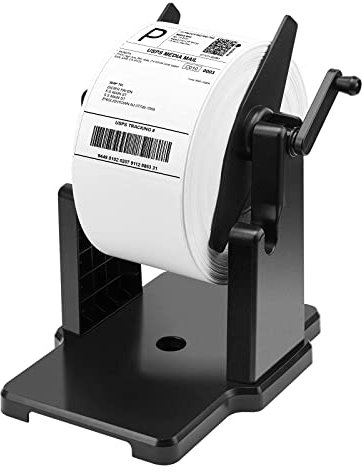 MUNBYN Etikettenhalter Ideal für Desktop-Thermoetikettendrucker und Etikettendrucker ITPP941 & ITPP129