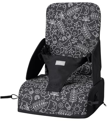 Nuby Sedile rialzista | facile da riporre in una borsa | Schiuma | Impermeabile | 6+ Mesi