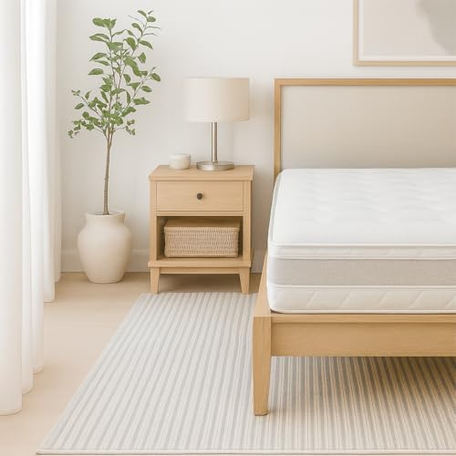 Mattress 120x200, small double mattress, memory foam mattress, H 20 cm, 3D Air hypoallergenic fiber cover, anti-dust mite and antibacterial, 7 thermosensitive zones (Small double 120x200)