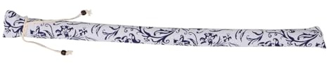 TOYANDONA Bag and Capacity Storage Portable Large Bamboo with Flute Clean Soft Cloth Material, Elegant Printed Design, Keeps Dry for Protection Travel and Instrument