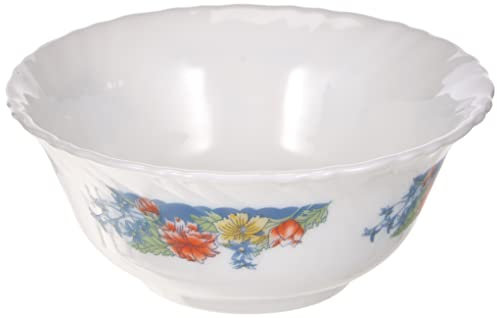 Dajar Cuenco de Vidrio, Cristal, Multicolor, 12 x 12 x 5,25 cm