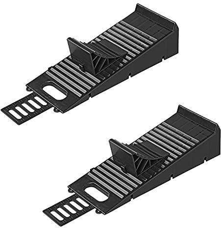 ProPlus Ausgleichskeil Unterlegkeil schwarz Set von 2 Stück