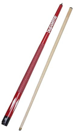 perfk Pool-Queue, Snooker-Queue, volle Größe, 57 Zoll, schlanker, segmentierter Billard-Queue, Pool-Stick für Damen und Herren, Spiel, privater, Kein Queue-Fall