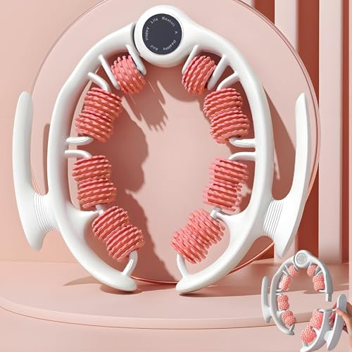 Cellulite Massagegerät Linderung von Muskelbeschwerden und Schmerzen, DINYOAN Muskeltherapie Massagestab für Taille und Beine, Abnehmbar, Massage von Kopfhaut, Armen, Nacken und Schultern