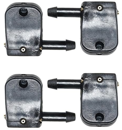 Bamyli 2 pares de boquillas de lavado de parabrisas compatibles con Mercedes Sprinter, para W638 Sprinter, Sprinter I, II, Vito W638, V-Class W638, boquillas de lavado para SsangYong Rodius MK1