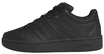 adidas Unisex Kids Hoops Classic J Shoes, Core Black/Core Black/Carbon, 3 UK